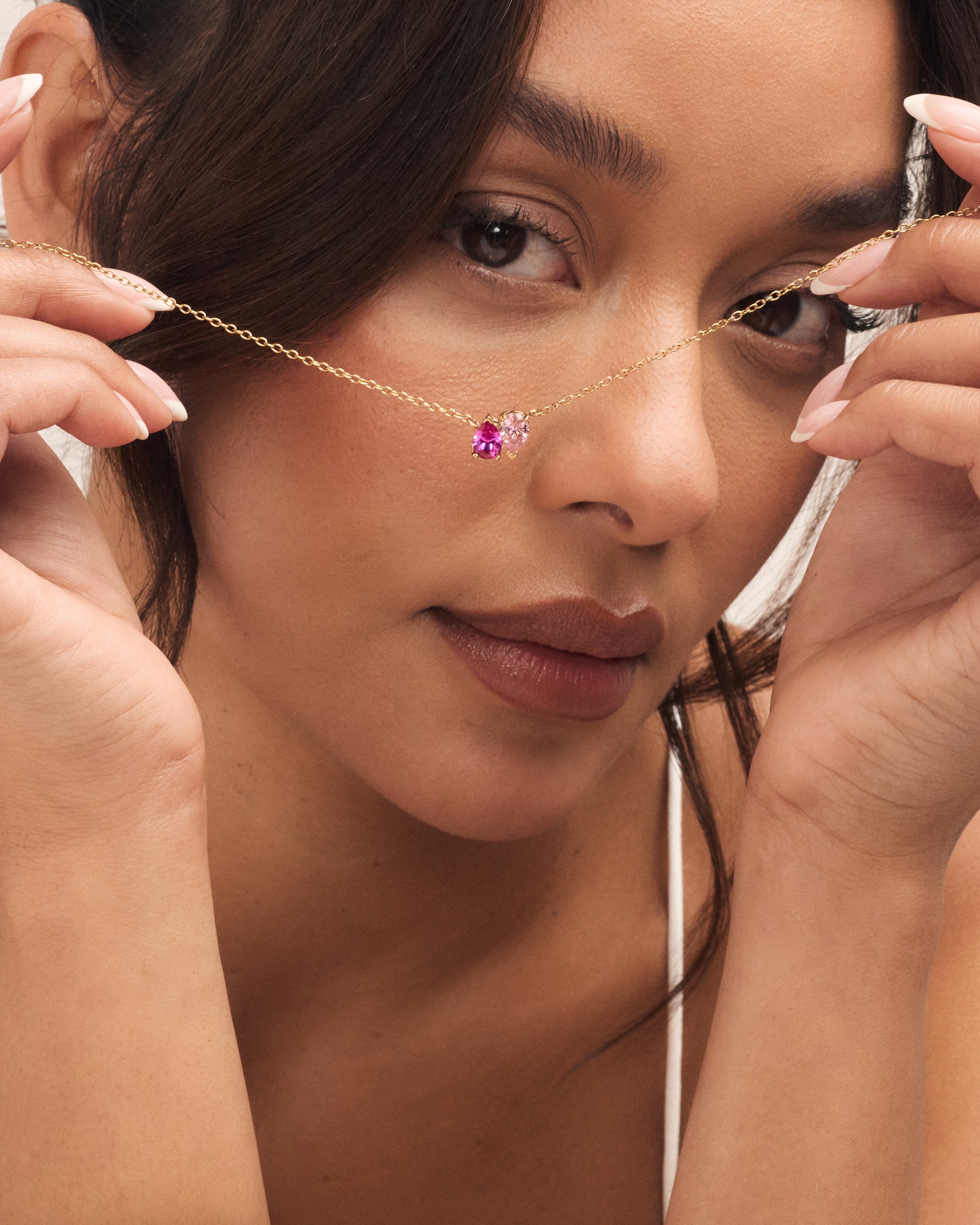 Gold Elara Birthstone Necklace packaging